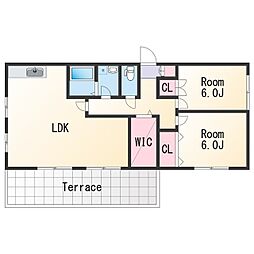 間取図画像 2SLK