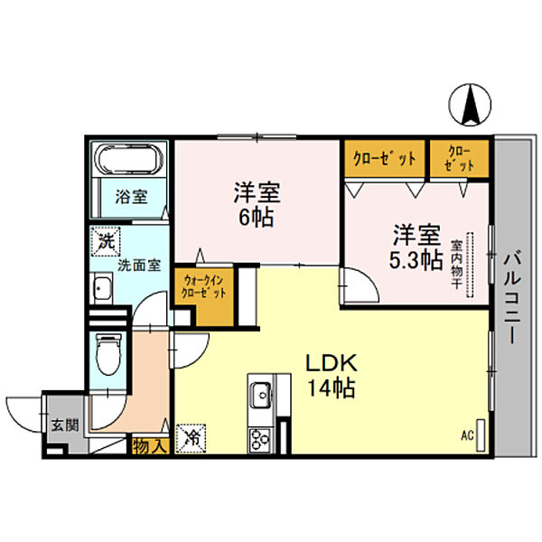 画像2:間取図