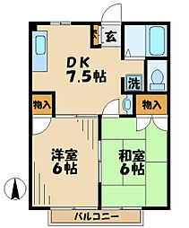 トラッド厚北 2階