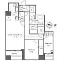 ジオグランデ元麻布3階79.5万円