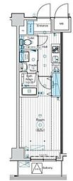 MAXIV川口並木 1Kの間取図画像