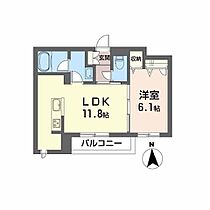 シャーメゾン　エリゼII A0202 ｜ 山口県山口市小郡下郷2890-5（賃貸マンション1LDK・2階・42.00㎡） その2