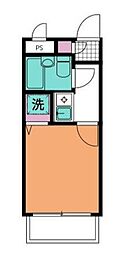 ライオンズマンション平和台第3 1Kの間取図画像