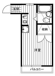 間取図画像 ワンルーム