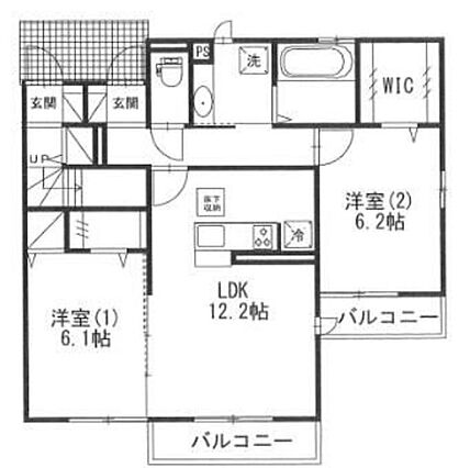 サンシティ宮前Ａ_間取り_0
