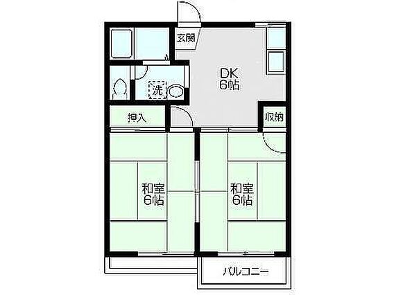 コーポ五十川_間取り_0