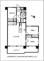 東峰マンション清水II 407 ｜ 福岡県福岡市南区清水１丁目8-50（賃貸マンション3LDK・4階・87.16㎡） その2