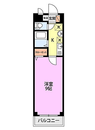 ライジング咲_間取り_0