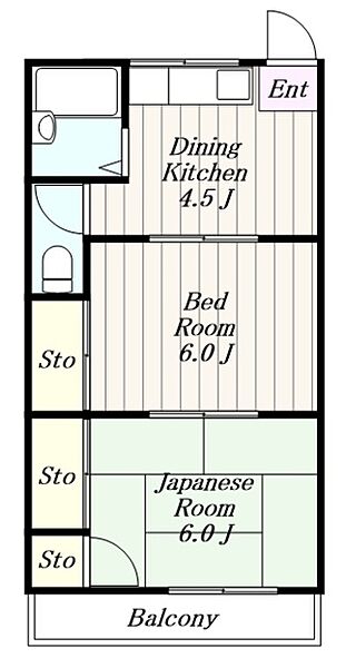 間取：間取図