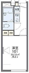 レオパレスサニープレイス清瀬 1Kの間取図画像