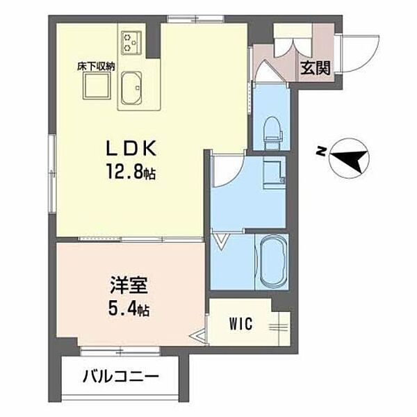 ノルウェジアンウッド室町 0107｜滋賀県長浜市室町(賃貸マンション1LDK・1階・43.68㎡)の写真 その2