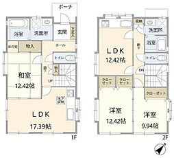 船橋市松が丘2丁目住宅 3LDKの間取り