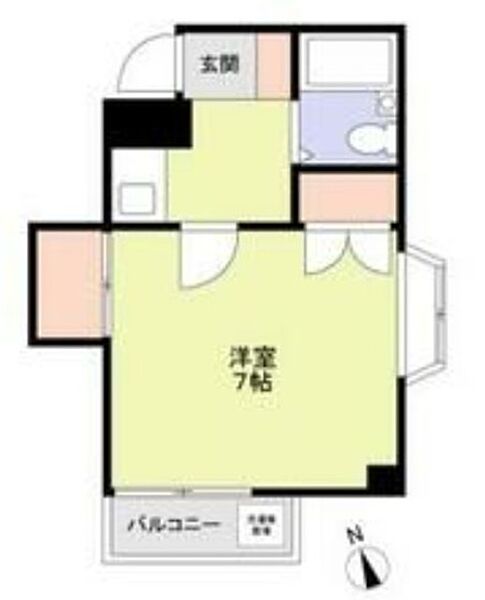 中和泉グリーンハイツ 203｜東京都狛江市中和泉５丁目(賃貸マンション1K・2階・20.00㎡)の写真 その2