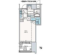 ＴＨＥ　ＲＯＰＰＯＮＧＩ　ＴＯＫＹＯ　ＳＵＰＥＲＩＯＲ　ＲＥ 9階1Kの間取り