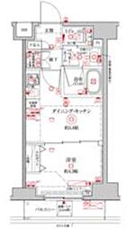クレイシア森下ステーションサイト 4階1DKの間取り