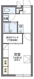 間取図画像 1K