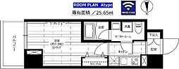 ステージグランデ秋葉原 1Kの間取図画像