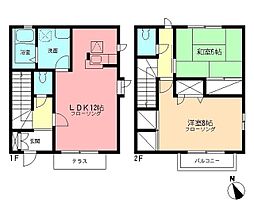 コメット 2LDKの間取図画像