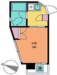 HxNakano 1Kの間取図画像