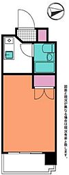 マツヤハイタウン大森2 1Kの間取図画像