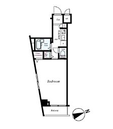 Phoenix新江古田 1Kの間取図画像