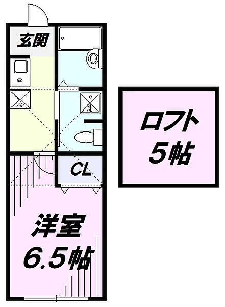 エステートガーデン所沢 ｜埼玉県所沢市和ケ原１丁目(賃貸アパート1K・1階・20.61㎡)の写真 その2