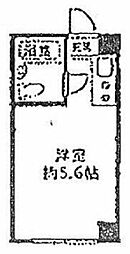 Mマンション ワンルームの間取図画像