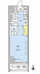 クレイシア・ヴァースクレイシア秋葉原EAST 1Kの間取図画像