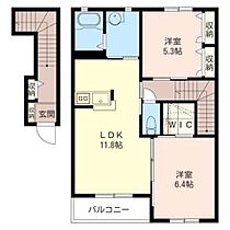 ヴィラ・リーゼＢ 00202 ｜ 群馬県前橋市中内町197（賃貸アパート2LDK・2階・59.20㎡） その2