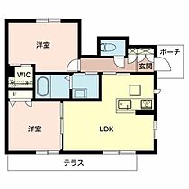 シャーメゾン鴨子ヶ原 0101 ｜ 兵庫県神戸市東灘区鴨子ヶ原１丁目2-15（賃貸アパート2LDK・1階・55.01㎡） その2