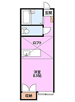 サンモリッツ高志 202 ｜ 新潟県新潟市中央区高志１丁目6-12（賃貸アパート1R・2階・22.41㎡） その2