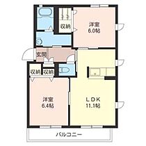 クラヴィエ　Ｄ 00101 ｜ 茨城県日立市中成沢町２丁目27-16（賃貸アパート2LDK・1階・54.15㎡） その2