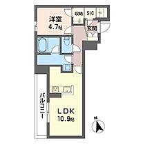 アミコート 00201 ｜ 千葉県流山市大字木区一体型特定区画整理事業92街区1画（賃貸マンション1LDK・2階・44.44㎡） その2