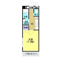 ＫＢ21 401 ｜ 鹿児島県鹿児島市上之園町（賃貸マンション1K・4階・24.10㎡） その2