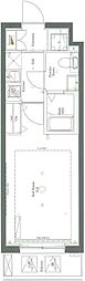 AZEST富士見町 1Kの間取図画像