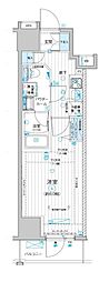 MAINSTAGE入谷4 1Kの間取図画像