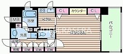 KAISEI梅田 1Kの間取図画像