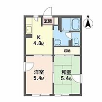 若葉サンデール 101 ｜ 岩手県花巻市若葉町１丁目9-2（賃貸アパート2K・1階・35.00㎡） その2