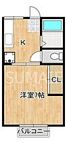 キャッスルロード芝 202 ｜ 埼玉県川口市大字芝3929-1（賃貸アパート1K・2階・23.77㎡） その2