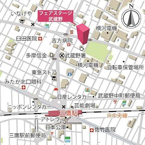 レンタカー 吉祥寺 ニッポン