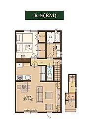 ホームズユーソニア・前川東6 1LDKの間取図画像
