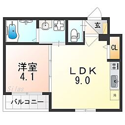 Osaka Metro四つ橋線 岸里駅 徒歩4分