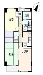 ヨウコスクエア大泉 2LDKの間取図画像