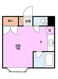 間取図画像 ワンルーム
