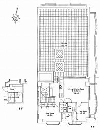SOCIETY中野富士見町 2LDKの間取図画像