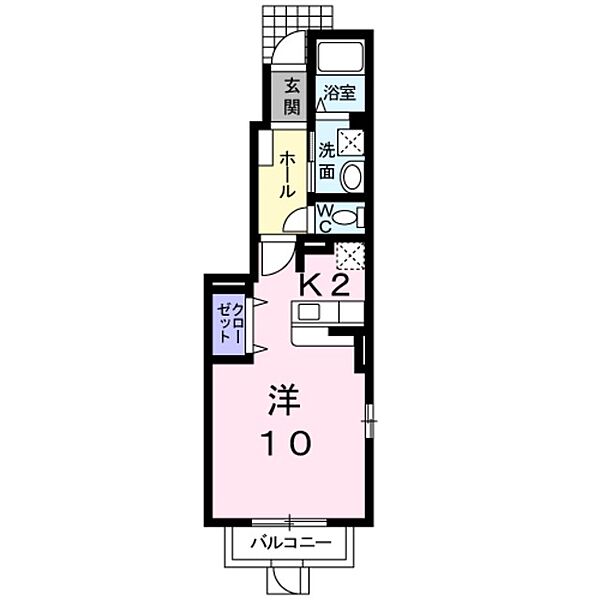 大阪府大阪市生野区巽東２丁目(賃貸アパート1R・1階・32.90㎡)の写真 その2