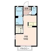 ウィルＢ 00202 ｜ 群馬県伊勢崎市連取町1819-2（賃貸アパート1R・2階・28.40㎡） その2