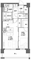 シャーメゾンステージＢＥＦＵ A0204 ｜ 福岡県福岡市城南区別府２丁目44（賃貸マンション1LDK・2階・48.30㎡） その2