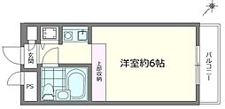 トップ行徳NO5 ワンルームの間取図画像