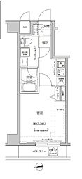 パティーナ住吉Duo 1Kの間取図画像